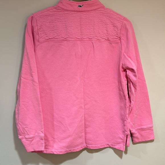 Vineyard Vines Shep 1/4 Button Pullover Girls XL - Picture 2 of 4